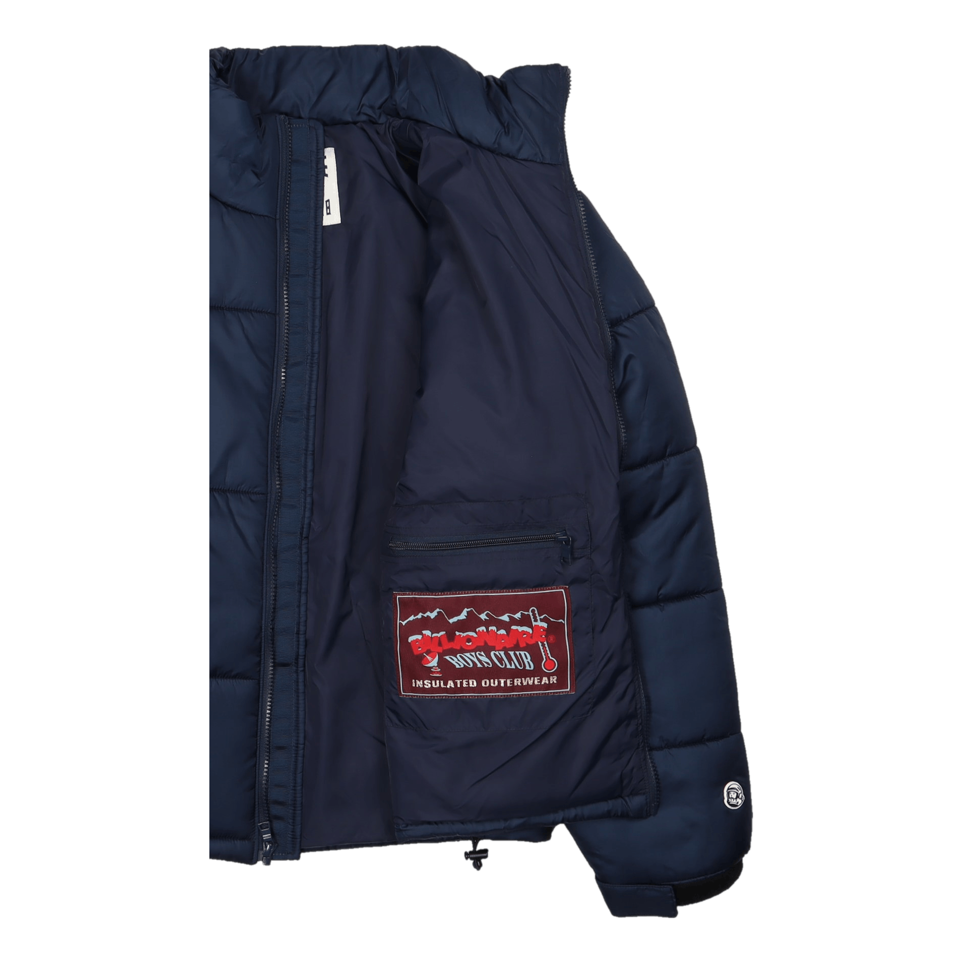 Small Arch Logo Puffer Jacket Navy