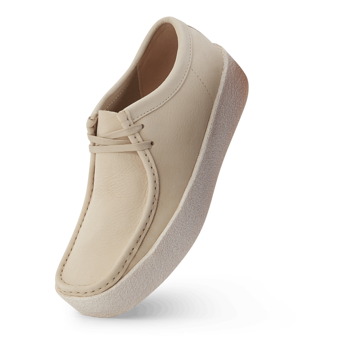 Wallabee Cup White Nubuck