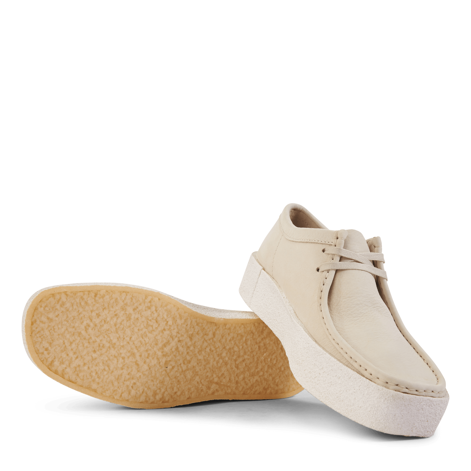 Wallabee Cup White Nubuck