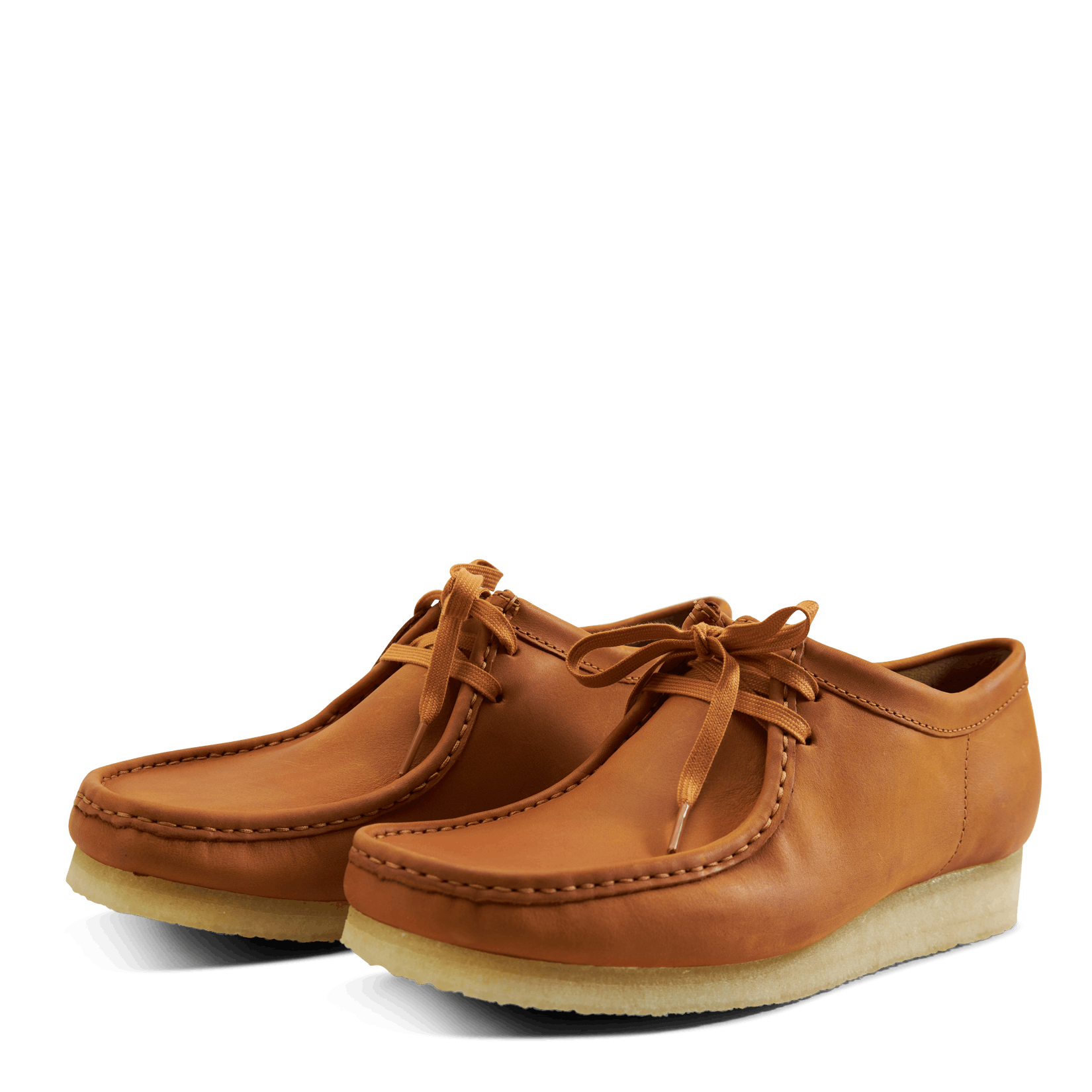 Clarks wallabees tan discount