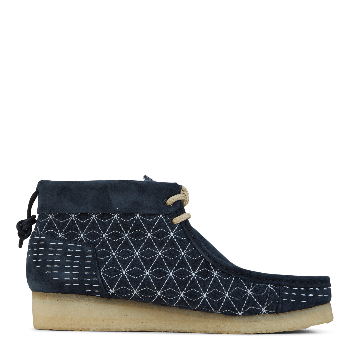 Wallabee Boot Navy Sashiko