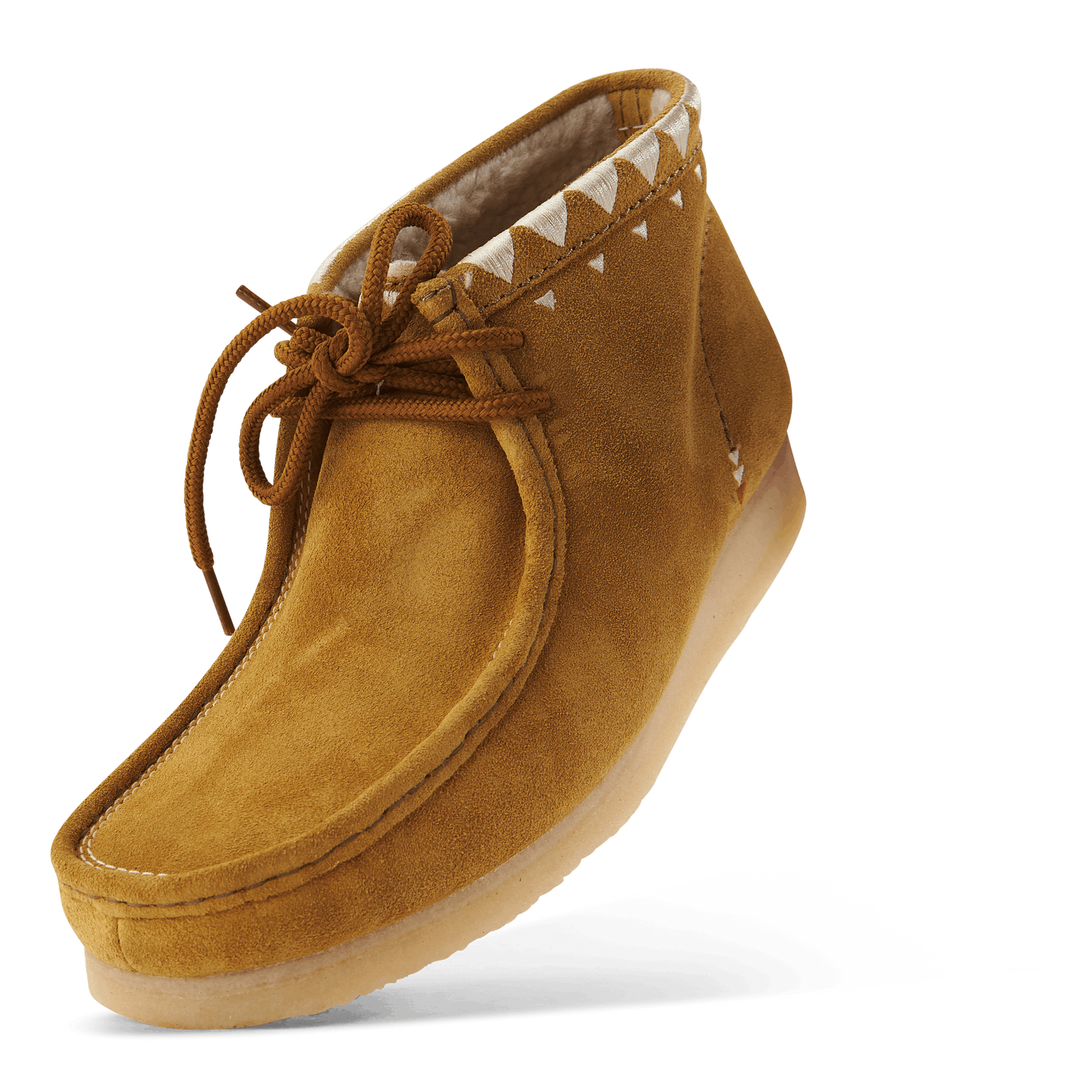 Wallabee Boot Oakmoss Wlined