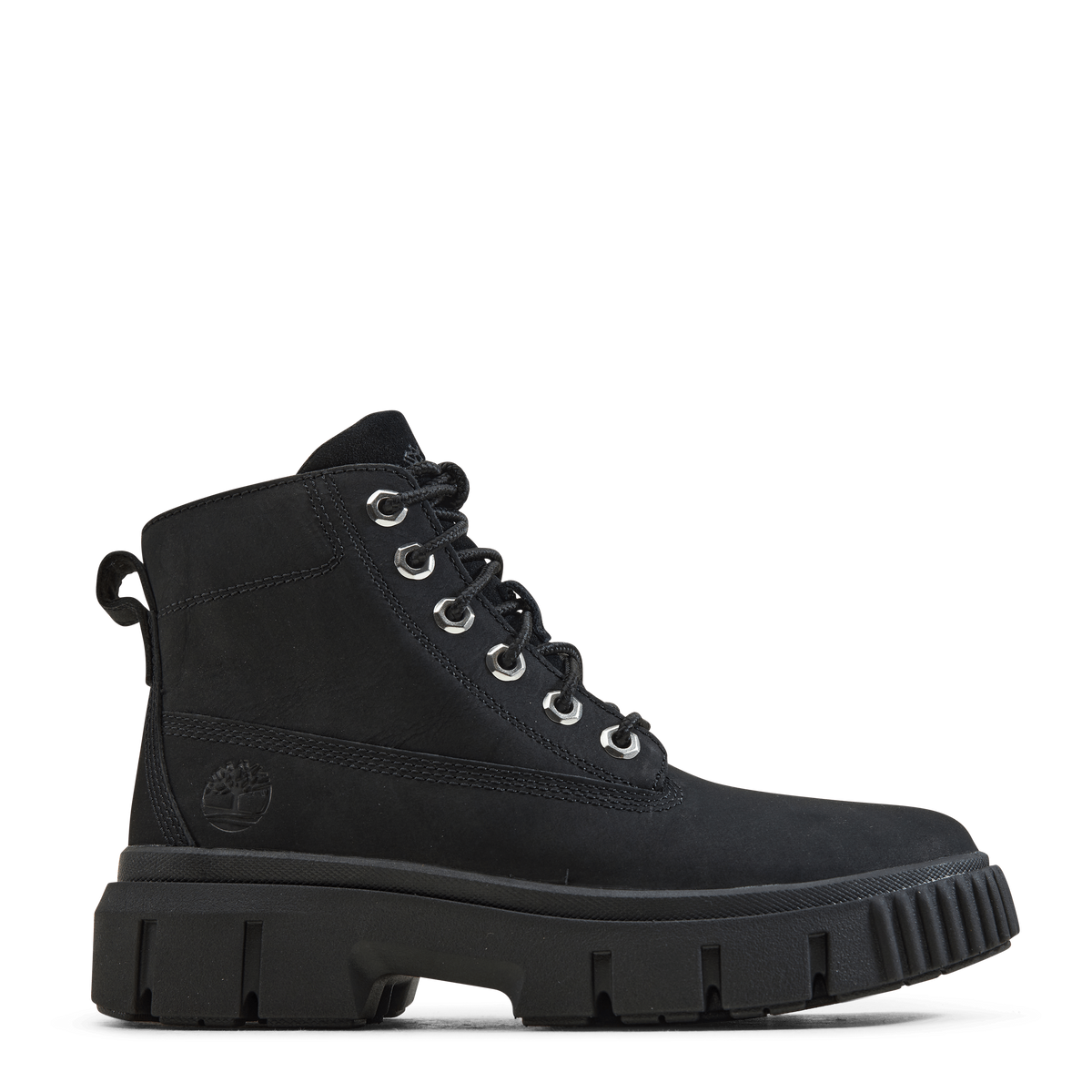 Greyfield Leather Boot Black