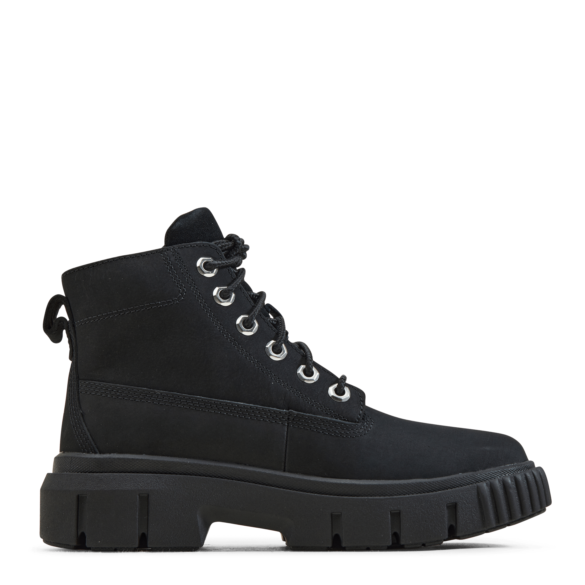 Greyfield Leather Boot Black