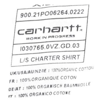 L/s Charter Shirt Ammonite