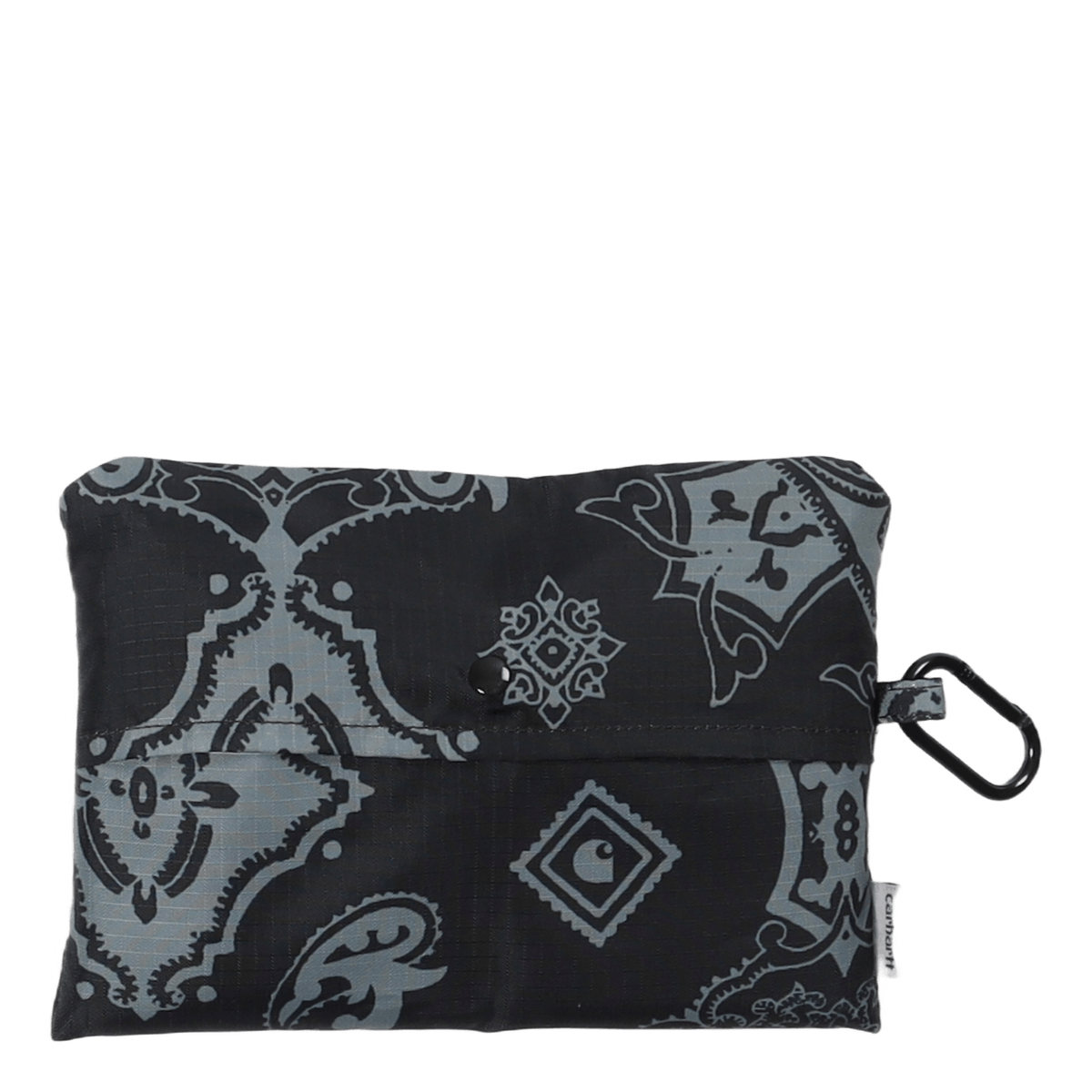 Verse Shopping Bag Verse Print, Black / Wax