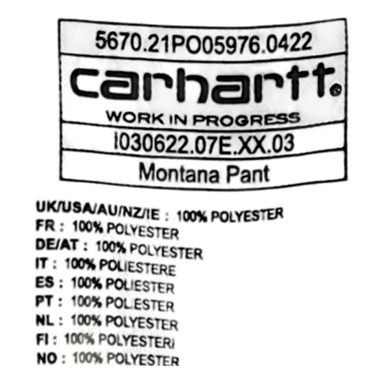 Montana Pant Dusty H Brown