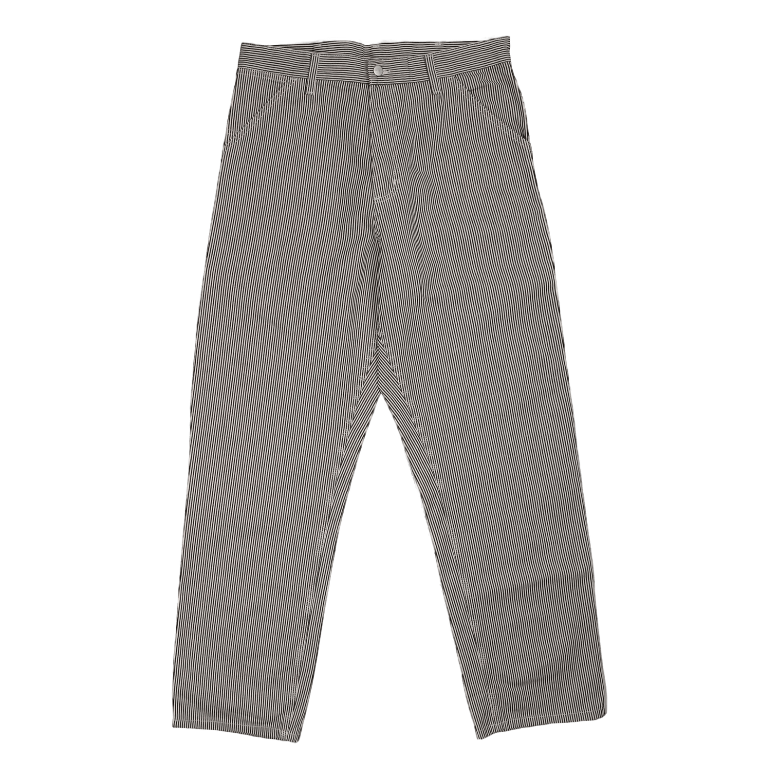 Single Knee Pant White / Blue