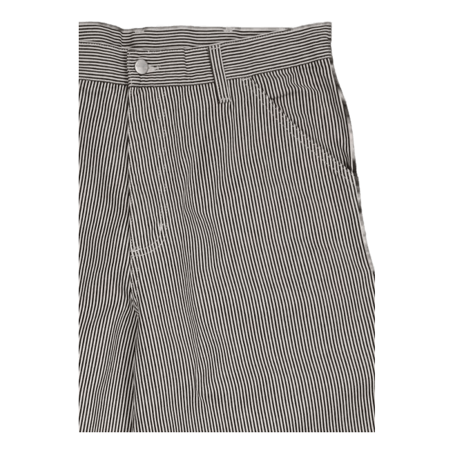 Single Knee Pant White / Blue