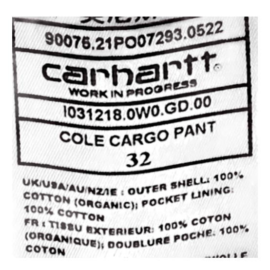 Cole Cargo Pant Jasper