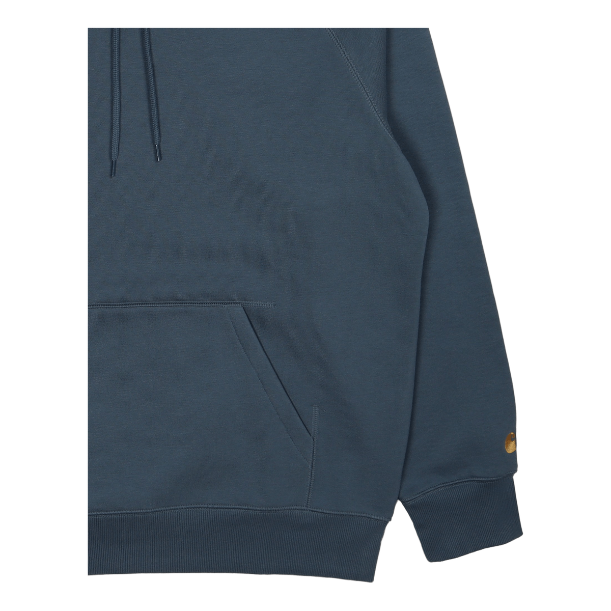 Hooded Chase Sweat Storm Blue / Gold
