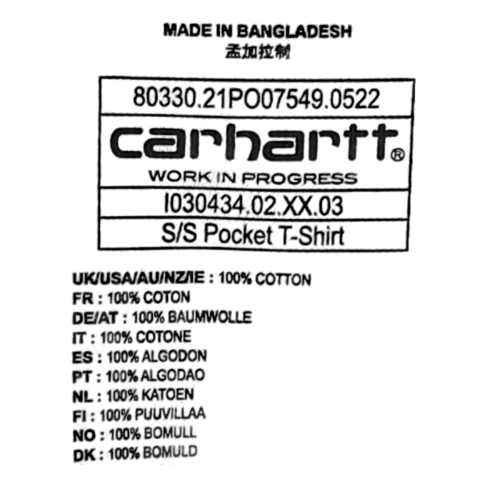 S/s Pocket T-shirt White