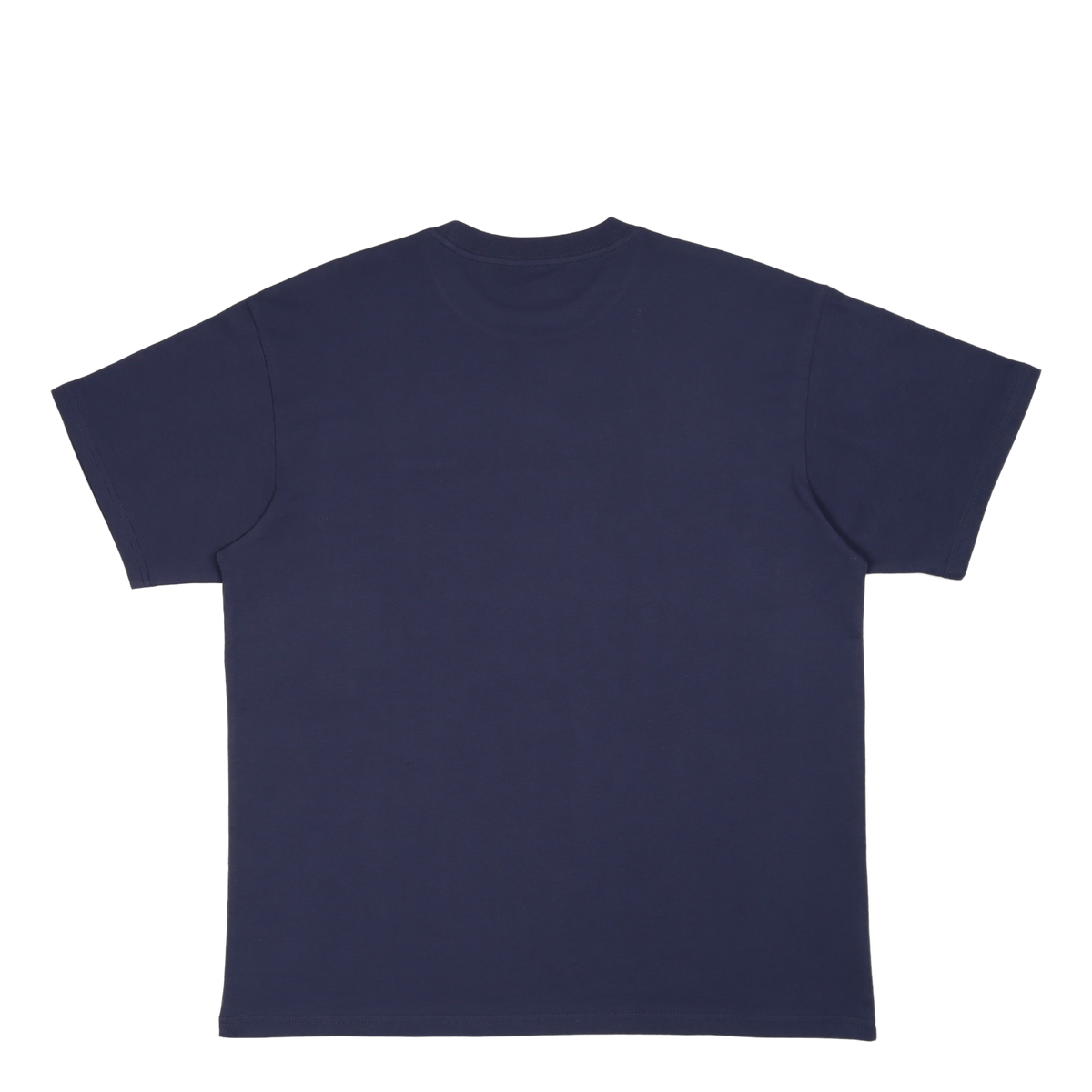 S/s Script Embroidery T-shirt Enzian / White