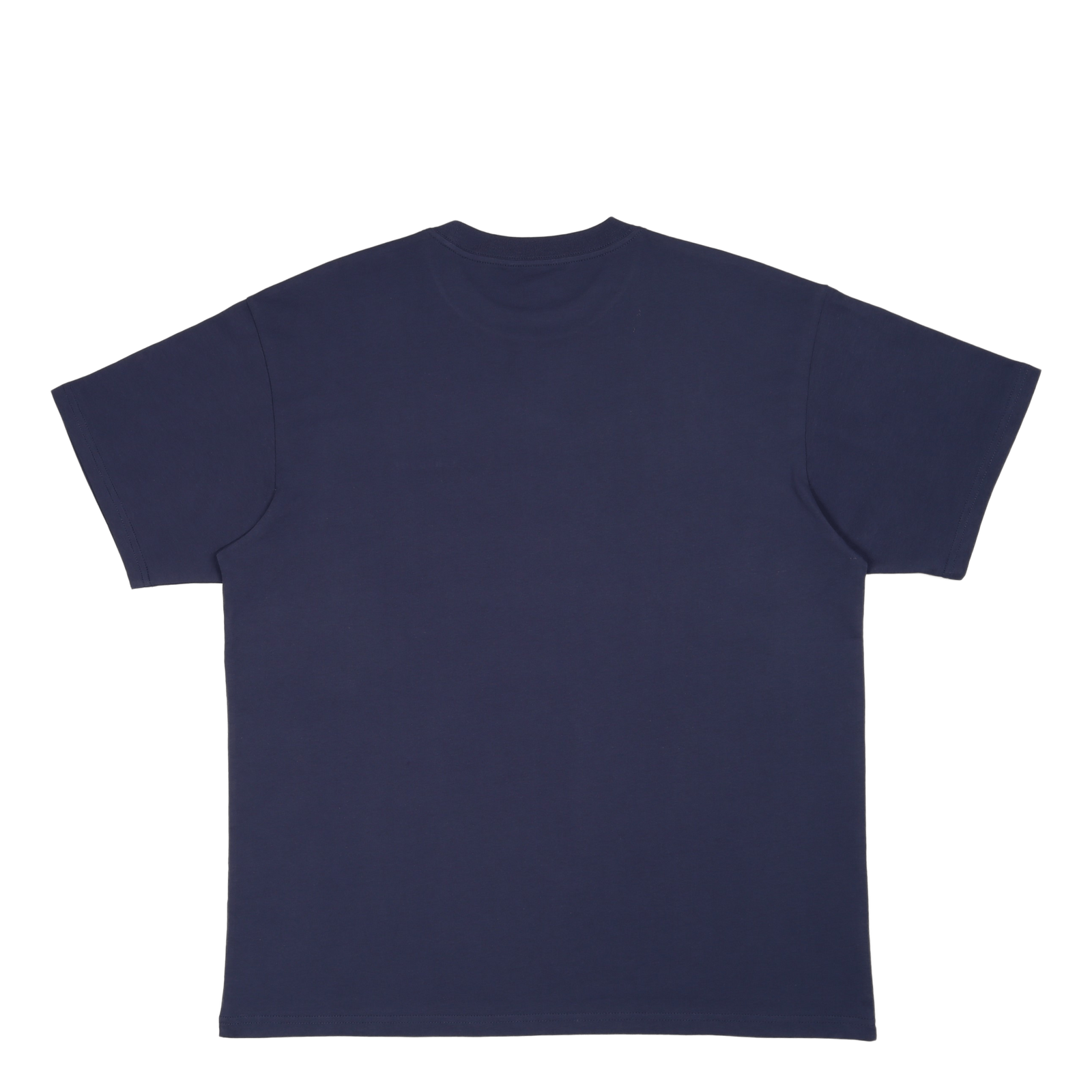 S/s Script Embroidery T-shirt Enzian / White