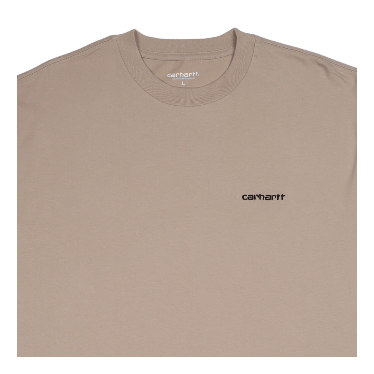 S/s Script Embroidery T-shirt Wall / Black