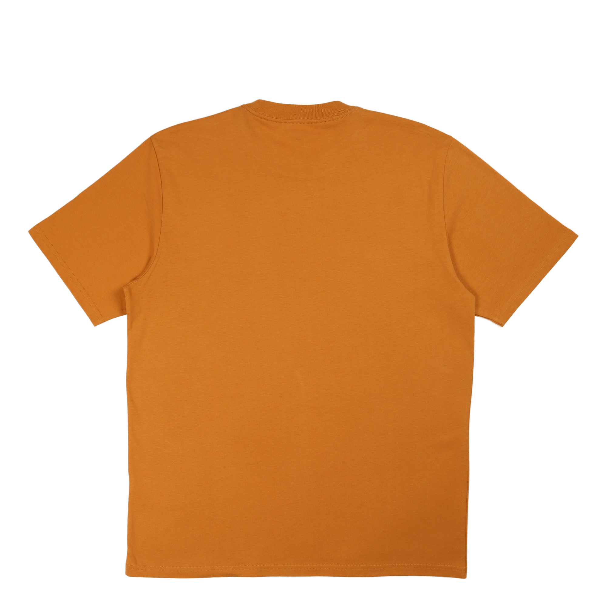 S/s Script T-shirt Ochre / Dark Navy