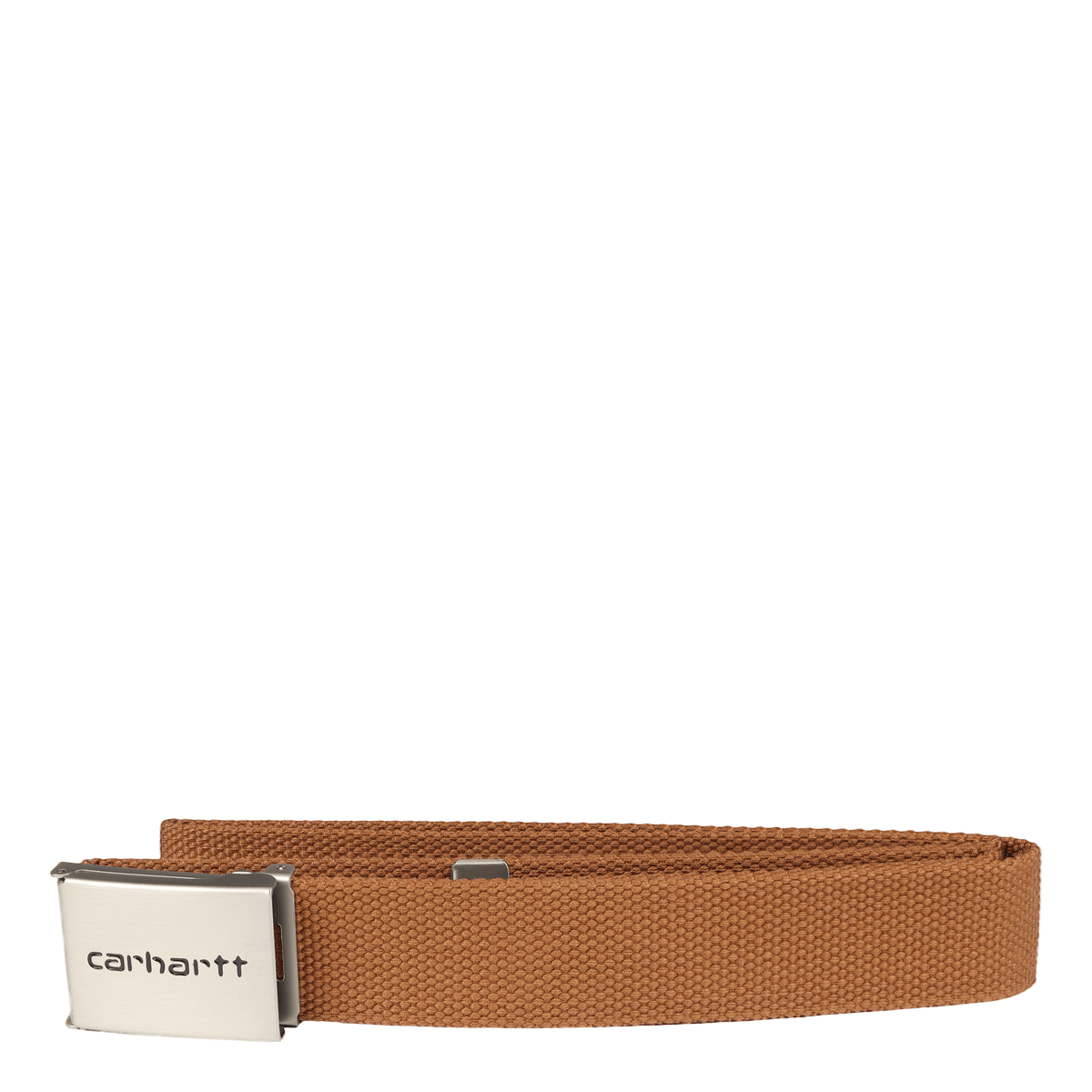 Clip Belt Chrome Hamilton Brown