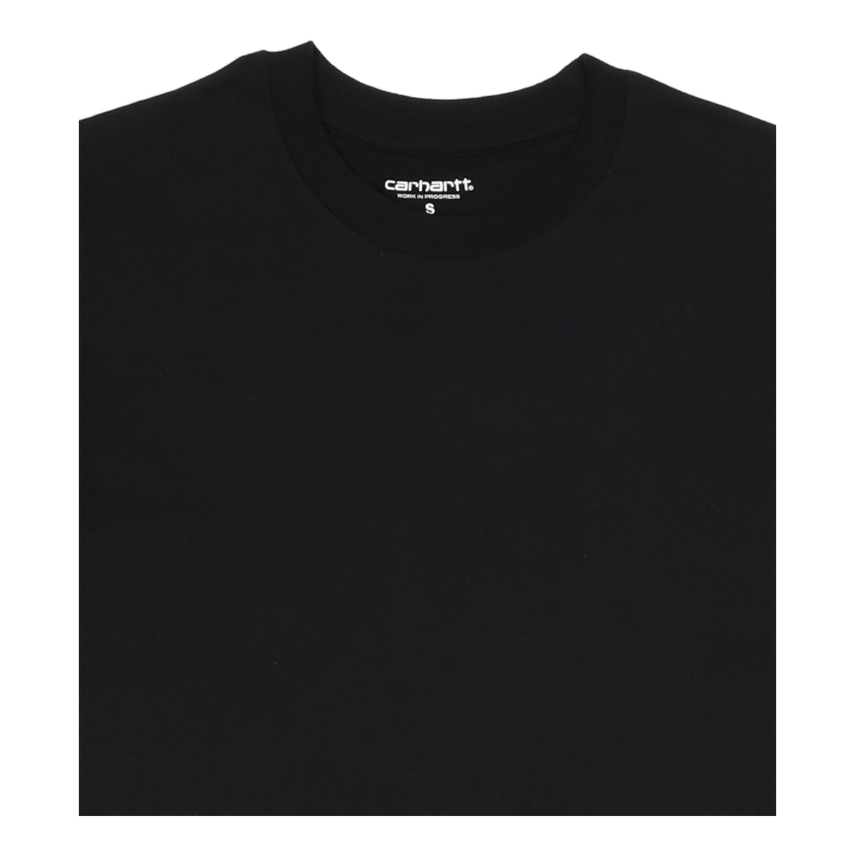 Standard Crew Neck T-shirt Black + Black
