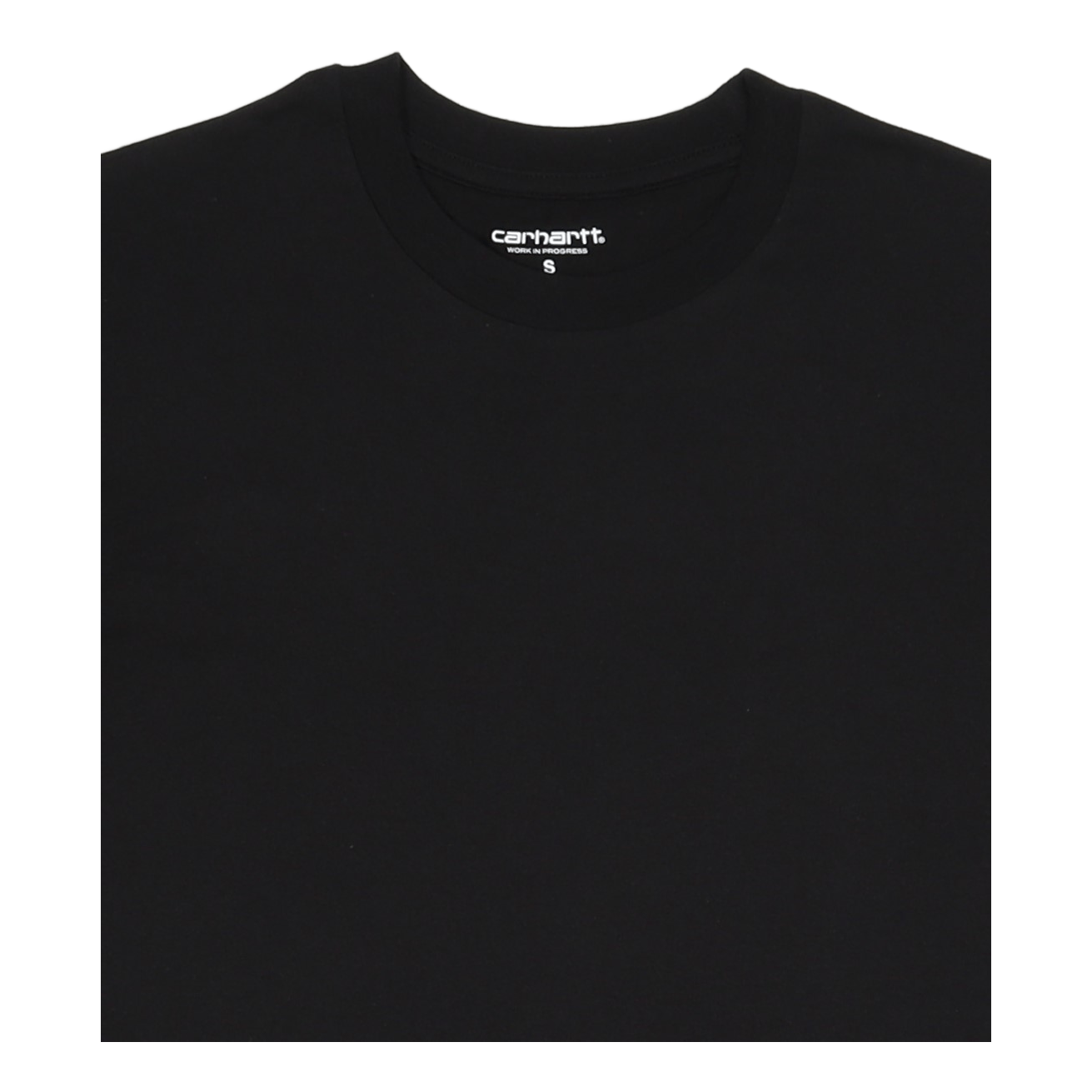 Standard Crew Neck T-shirt Black + Black