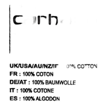 Standard Crew Neck T-shirt Black + Black