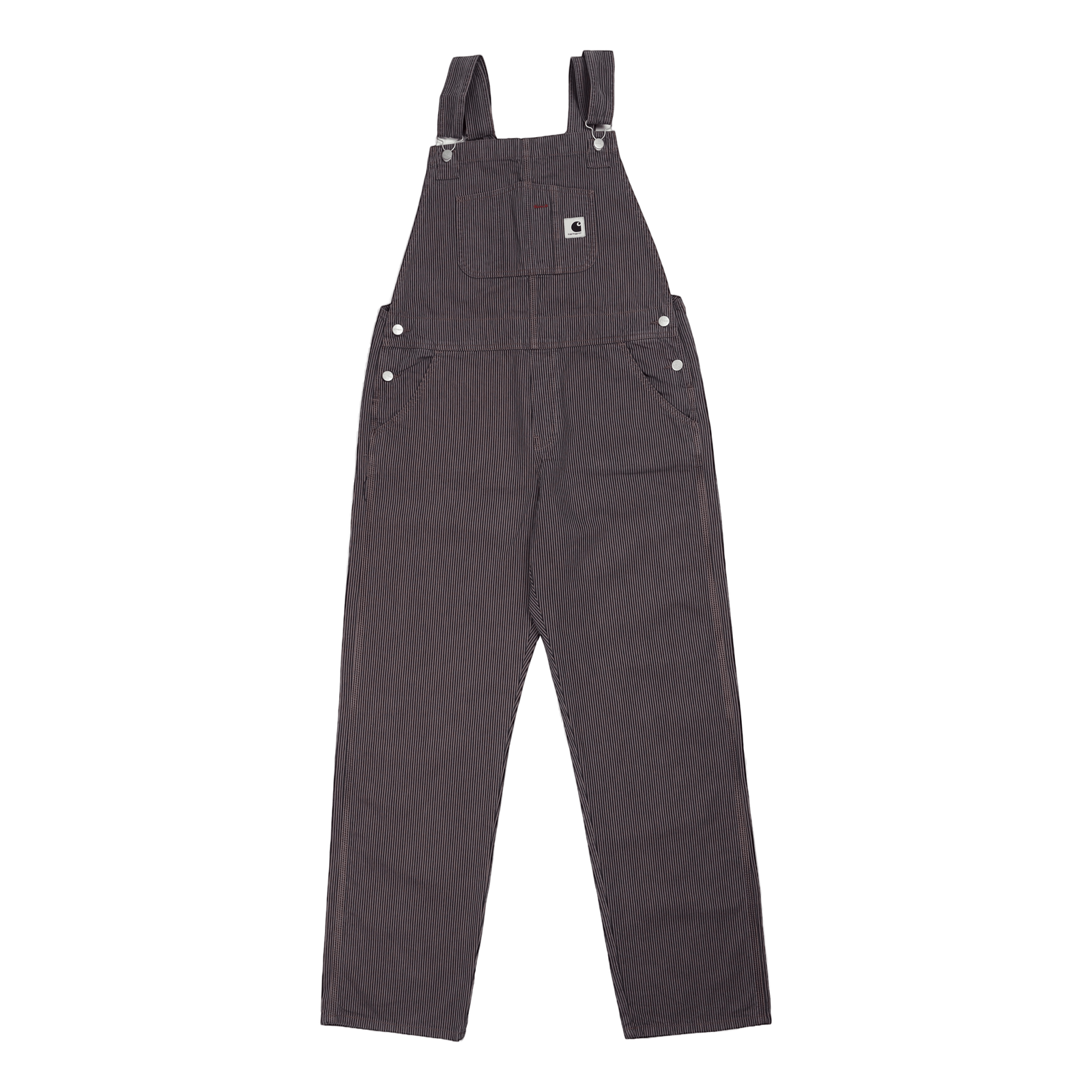 W' Bib Overall Straight Misty Thistle / Blue