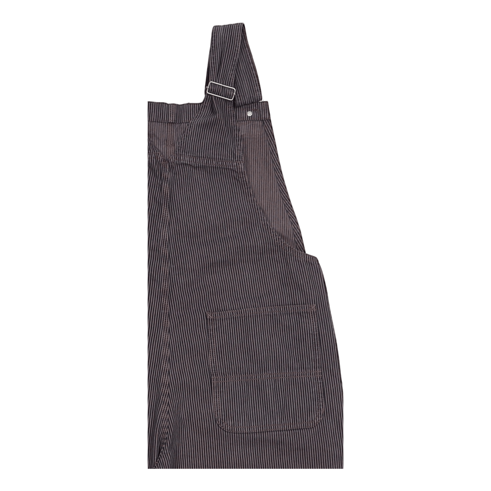 W' Bib Overall Straight Misty Thistle / Blue