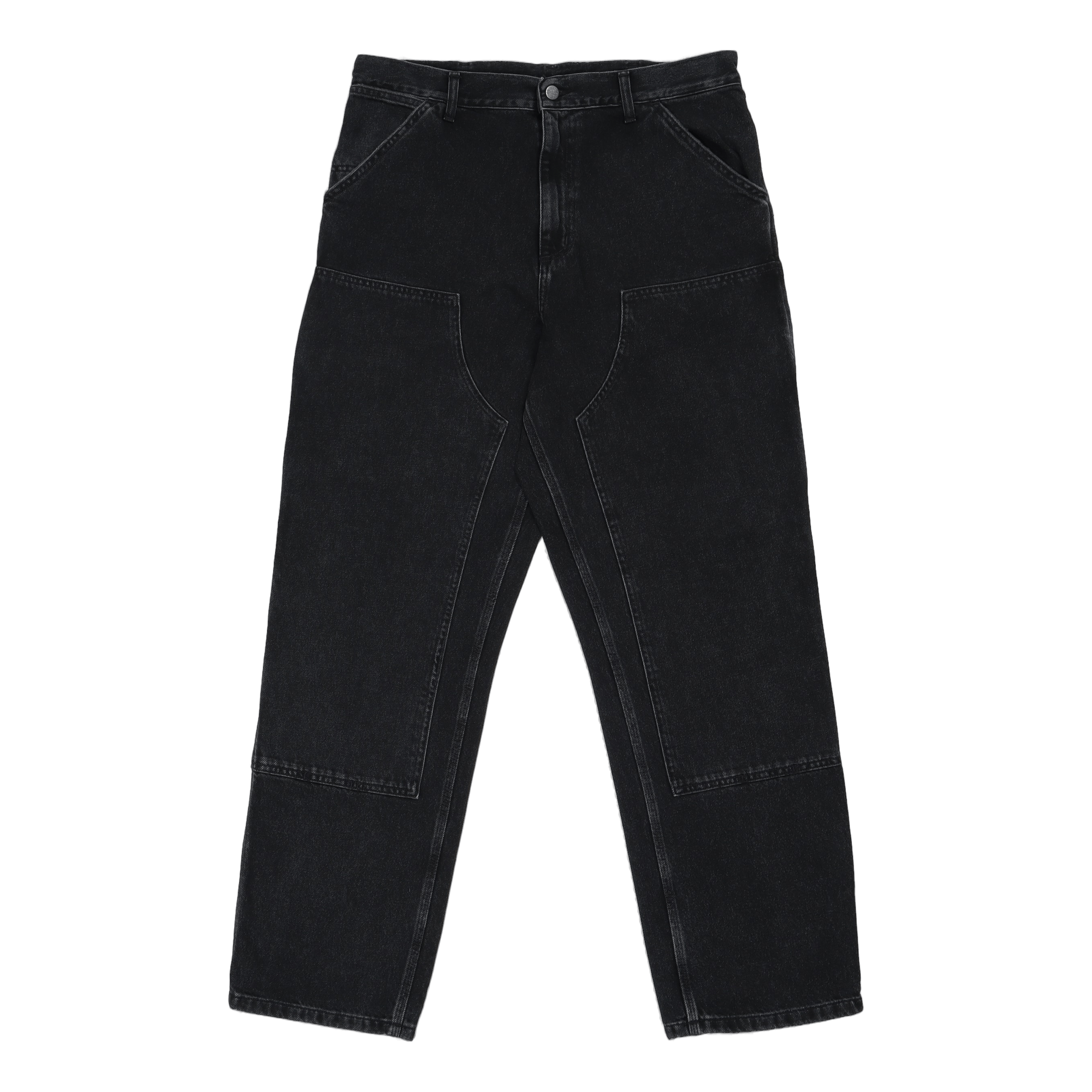 Double Knee Pant Black