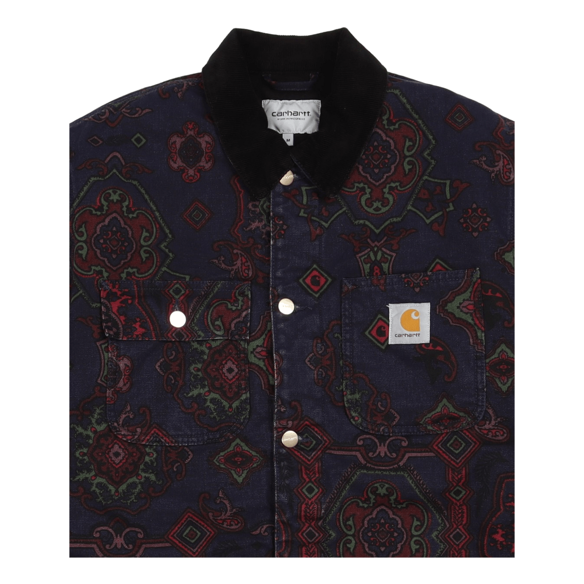 Michigan Coat Dark Navy Multi Verse / Black