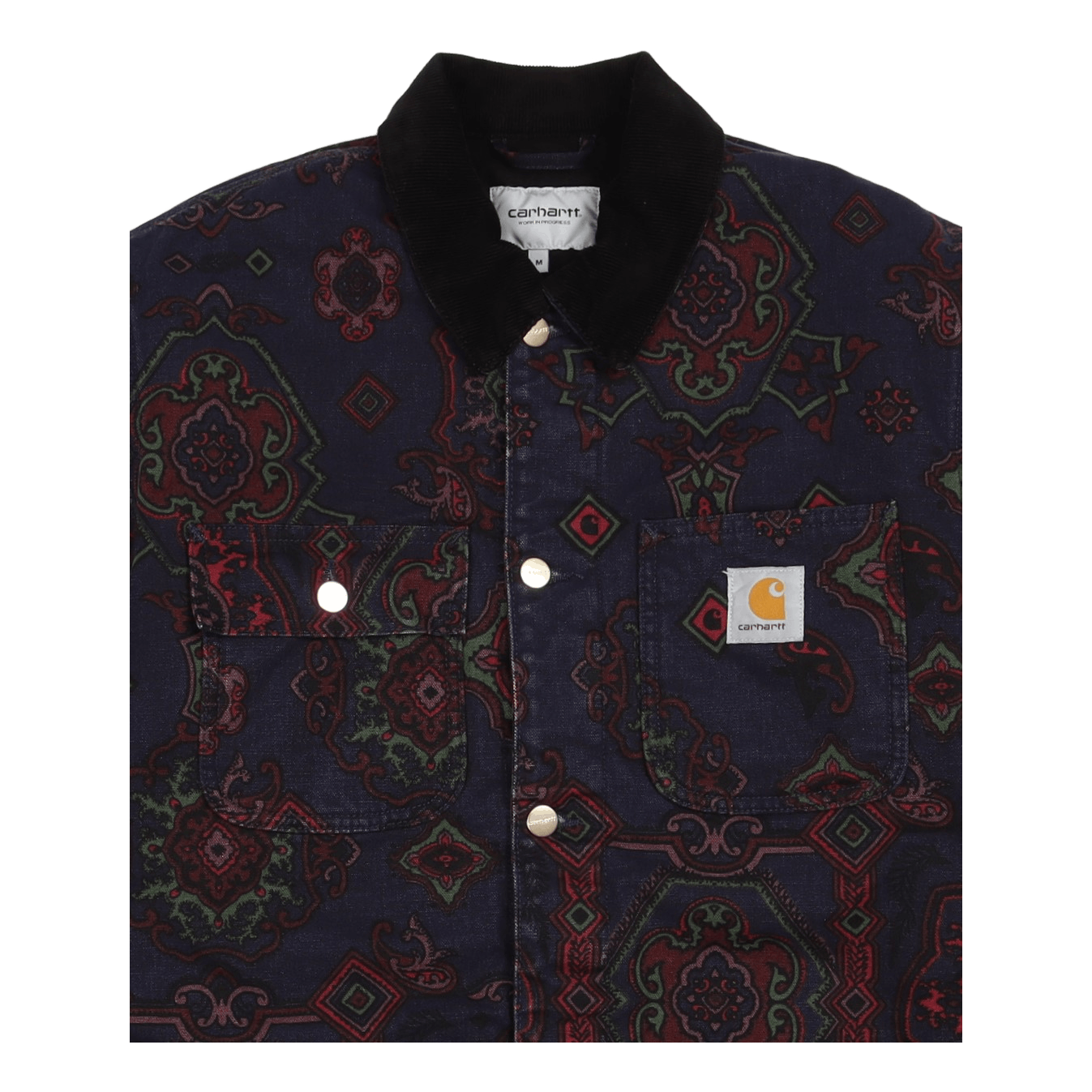 Michigan Coat Dark Navy Multi Verse / Black