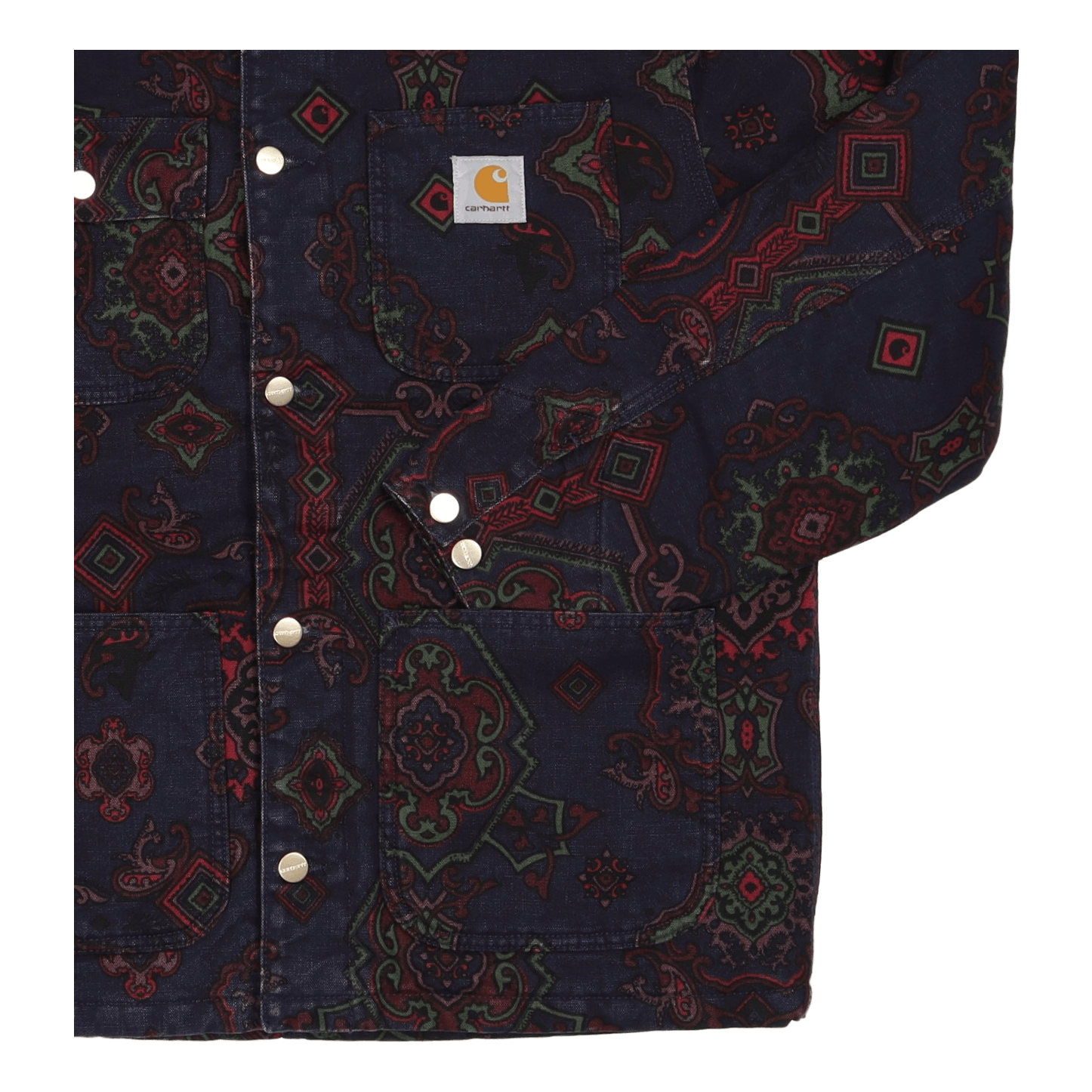 Michigan Coat Dark Navy Multi Verse / Black