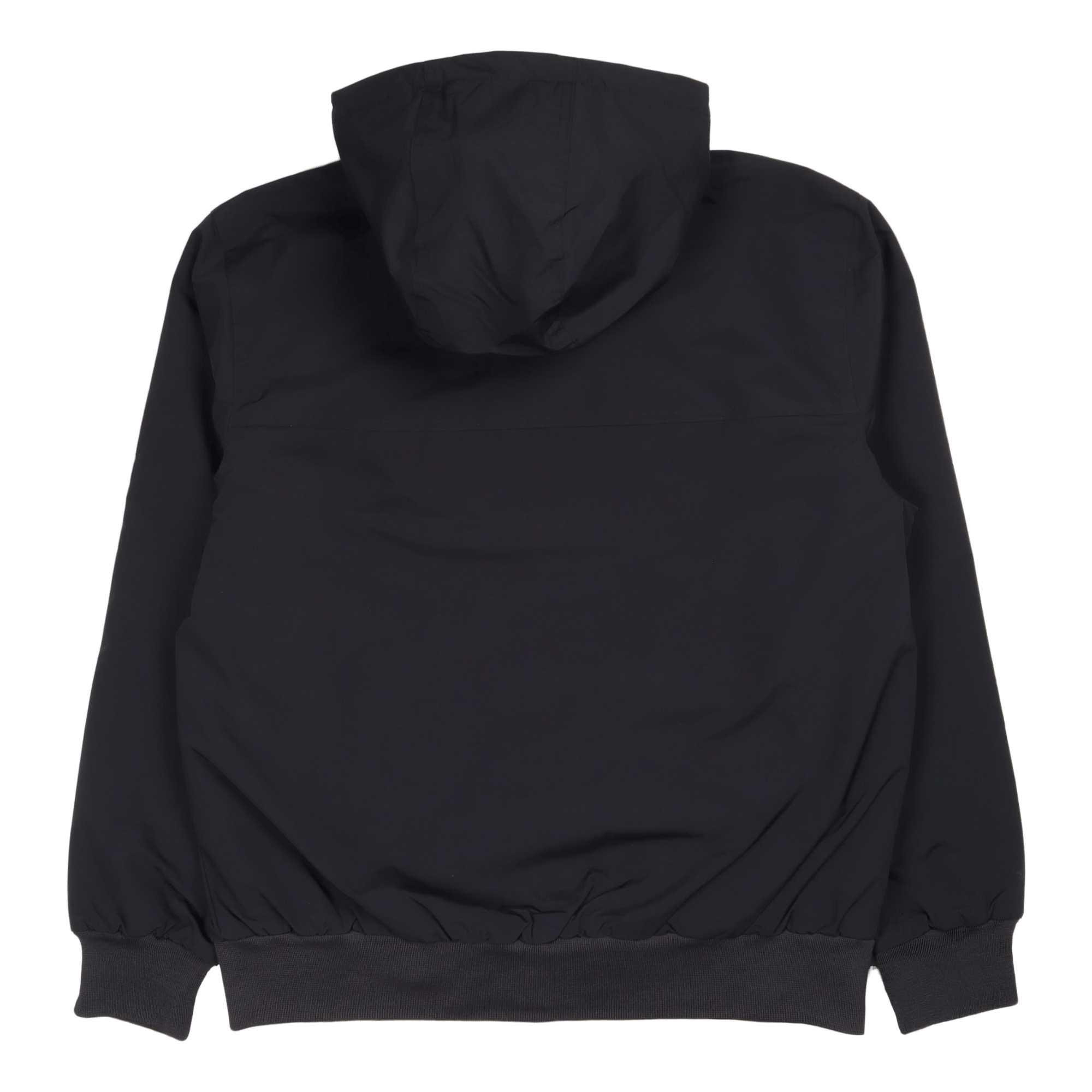 Hooded Sail Jacket Black / White