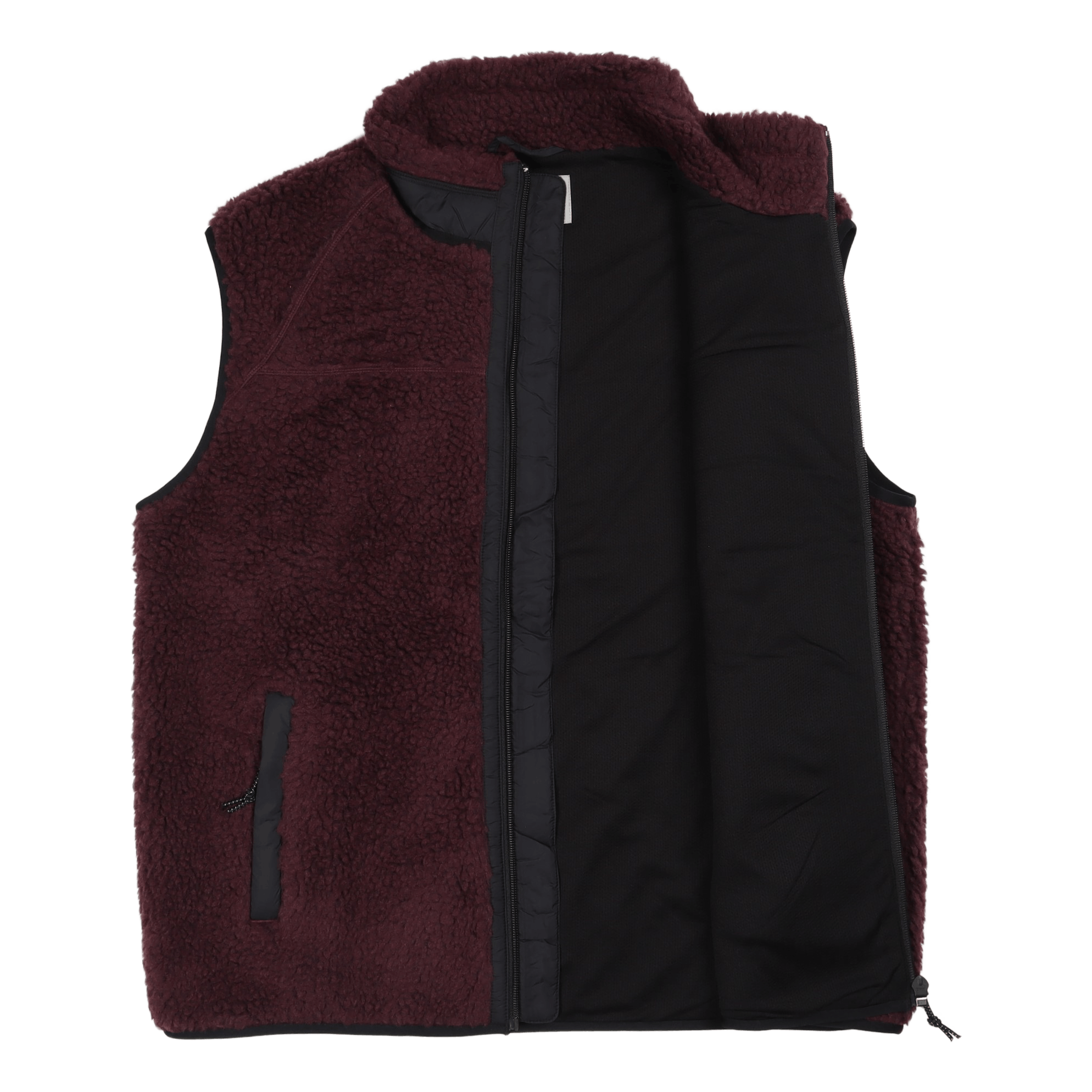 Prentis Vest Liner Dark Plum / Black