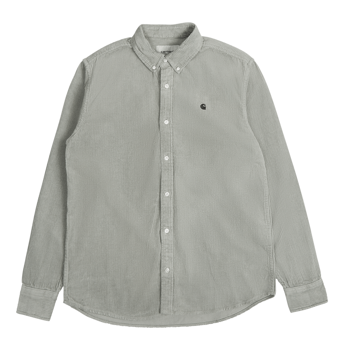 L/s Madison Cord Shirt Misty Sage / Black