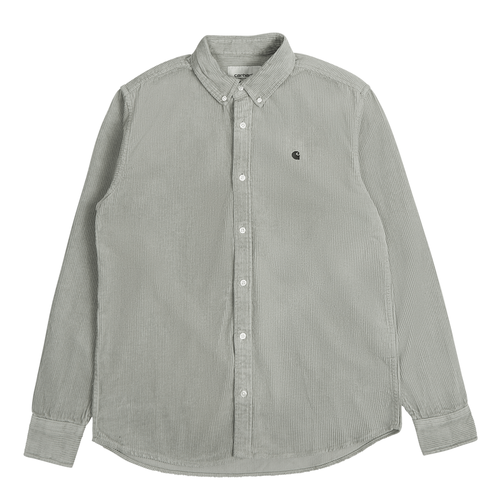 L/s Madison Cord Shirt Misty Sage / Black