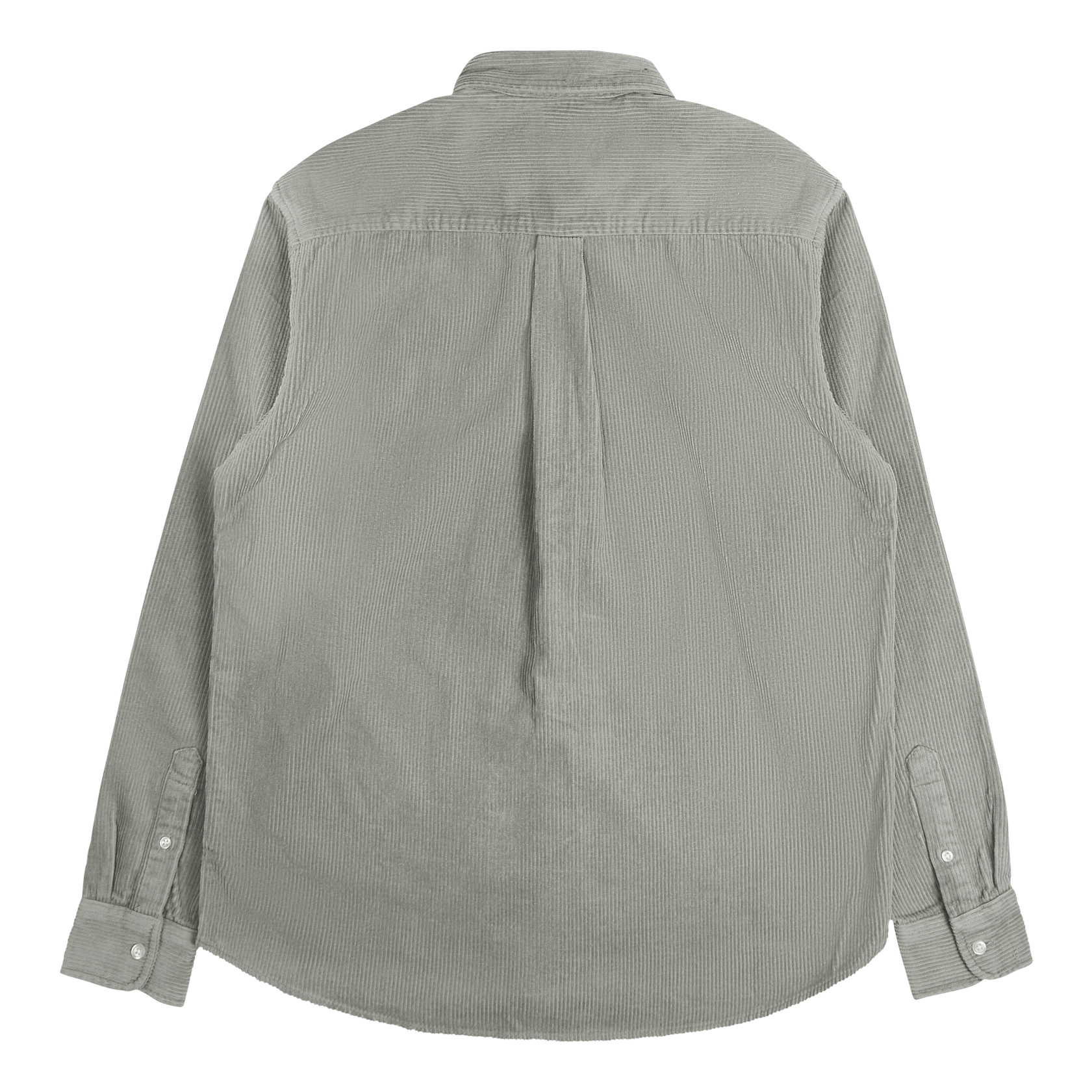 L/s Madison Cord Shirt Misty Sage / Black