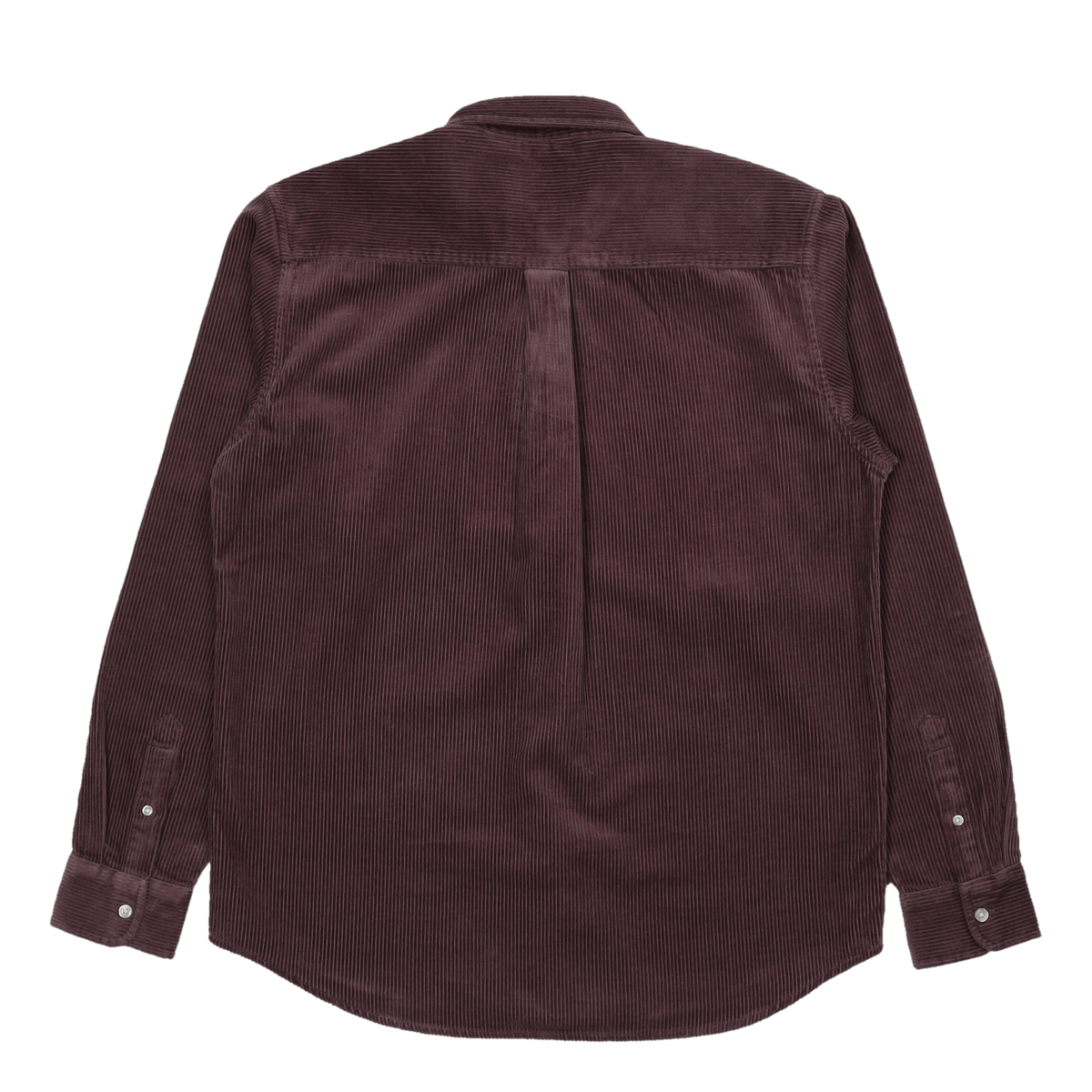 L/s Madison Cord Shirt Misty Thistle / Black