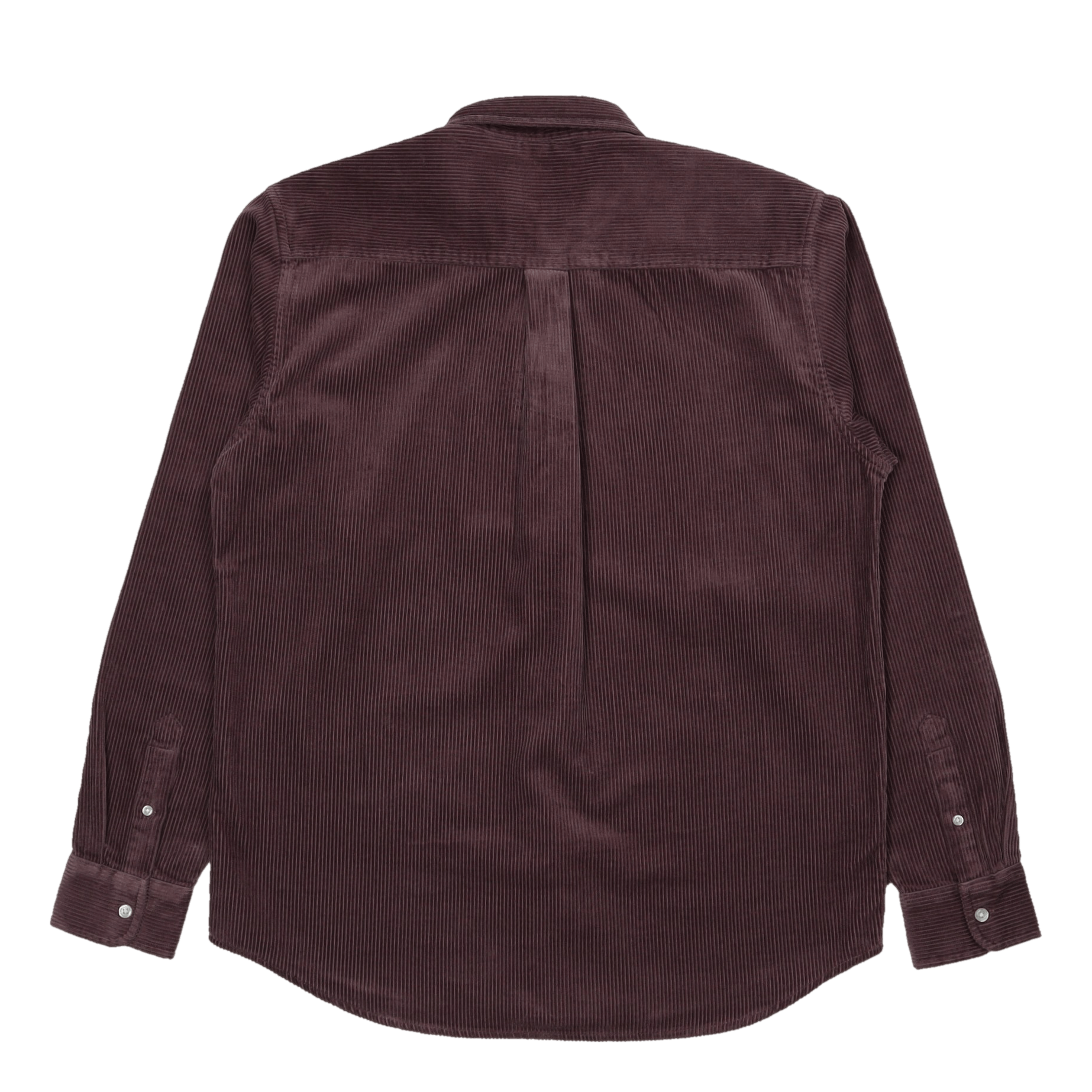 L/s Madison Cord Shirt Misty Thistle / Black