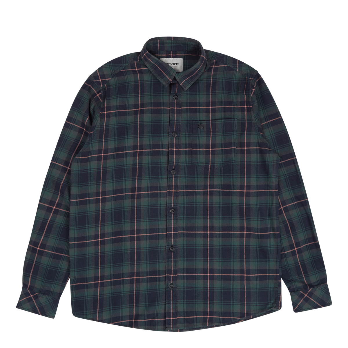 L/s Lermond Shirt Lermond Check, Juniper / Dark