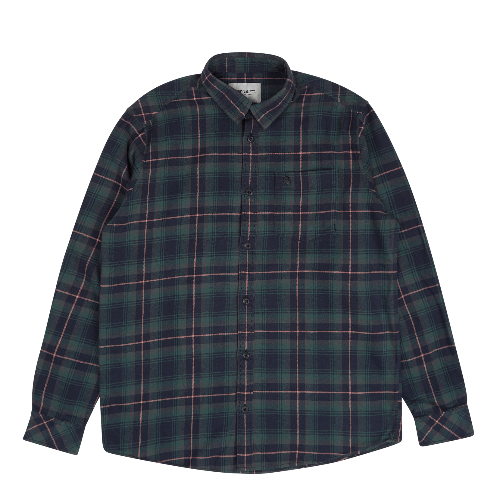 L/s Lermond Shirt Lermond Check, Juniper / Dark