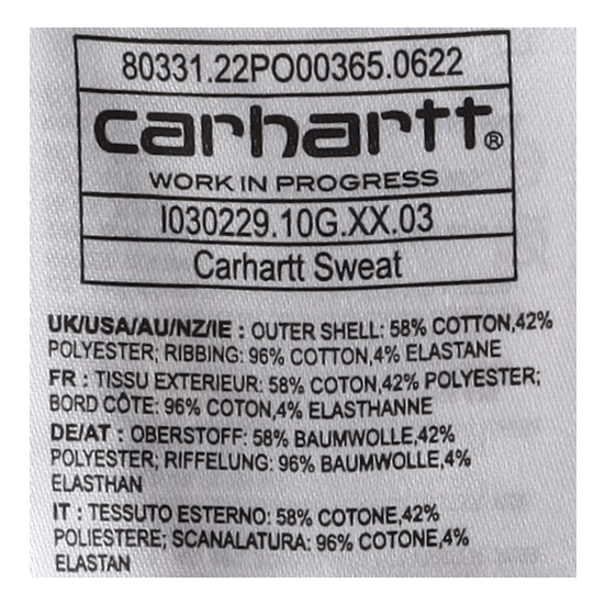 Carhartt Sweat Ash Heather / Rocket