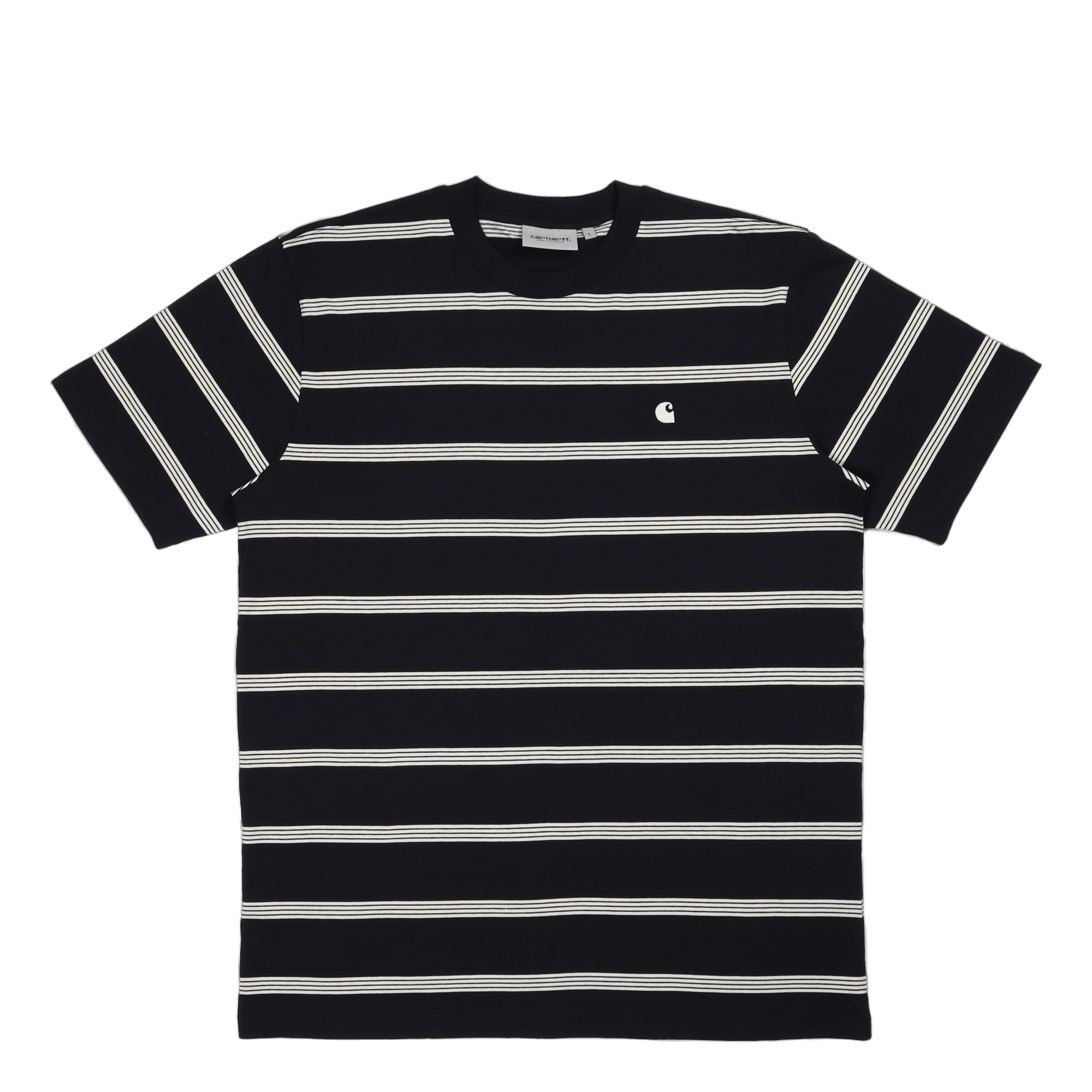 S/s Glover T-shirt Glover Stripe, Dark Navy / Wax