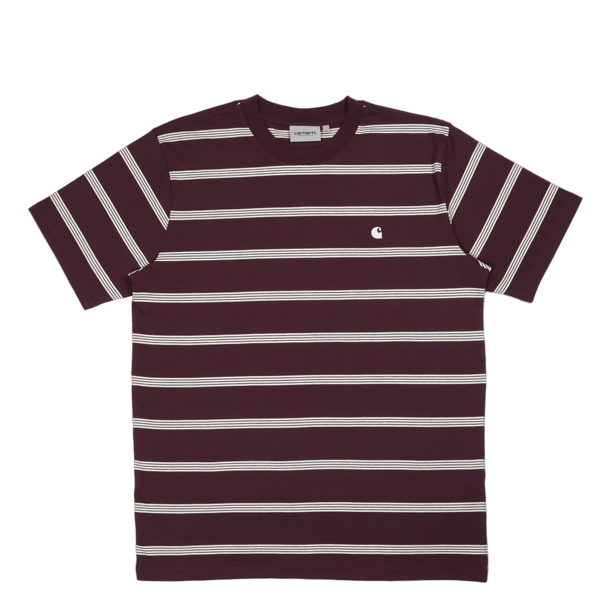 S/s Glover T-shirt Glover Stripe, Dark Plum / Wax