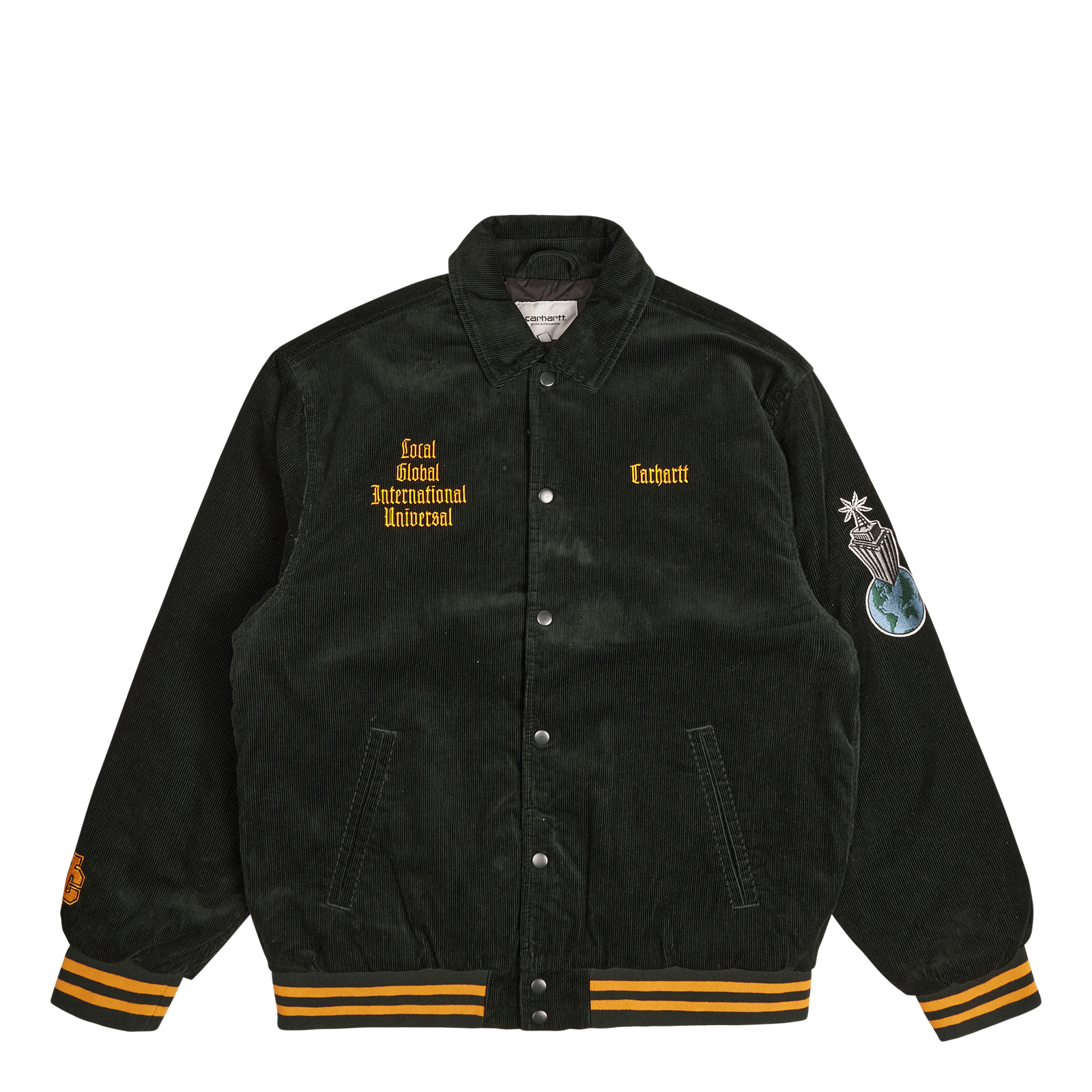 Letterman Jacket Dark Cedar / Ochre