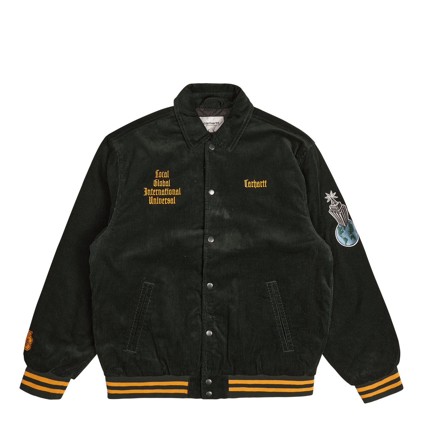 Letterman Jacket Dark Cedar / Ochre