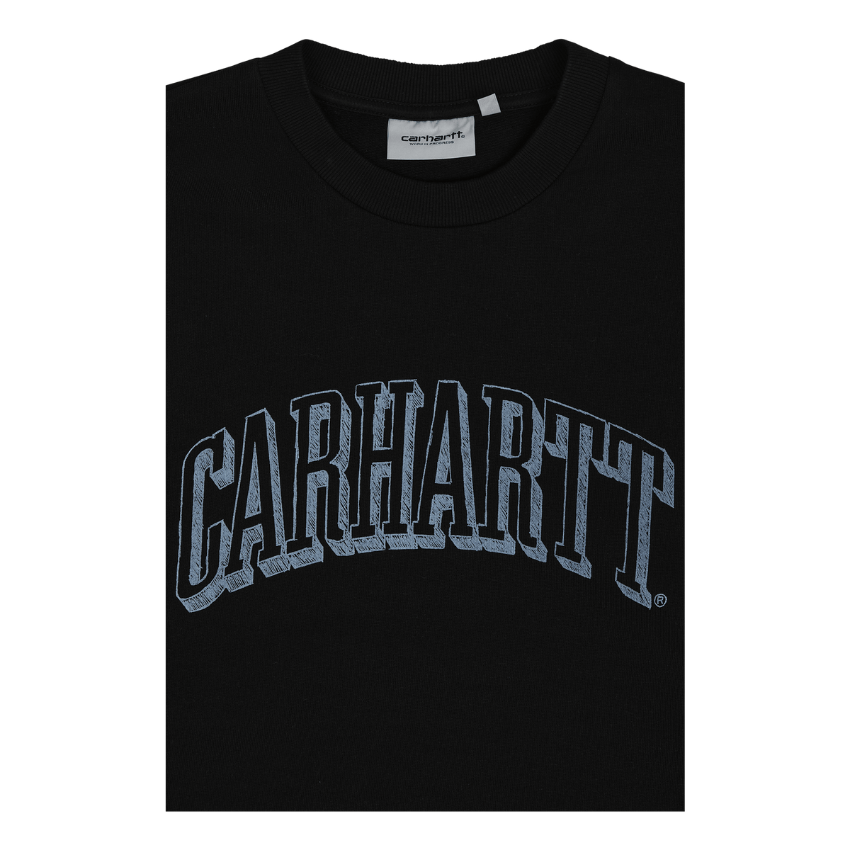 Scrawl Sweat Black / Misty Sky