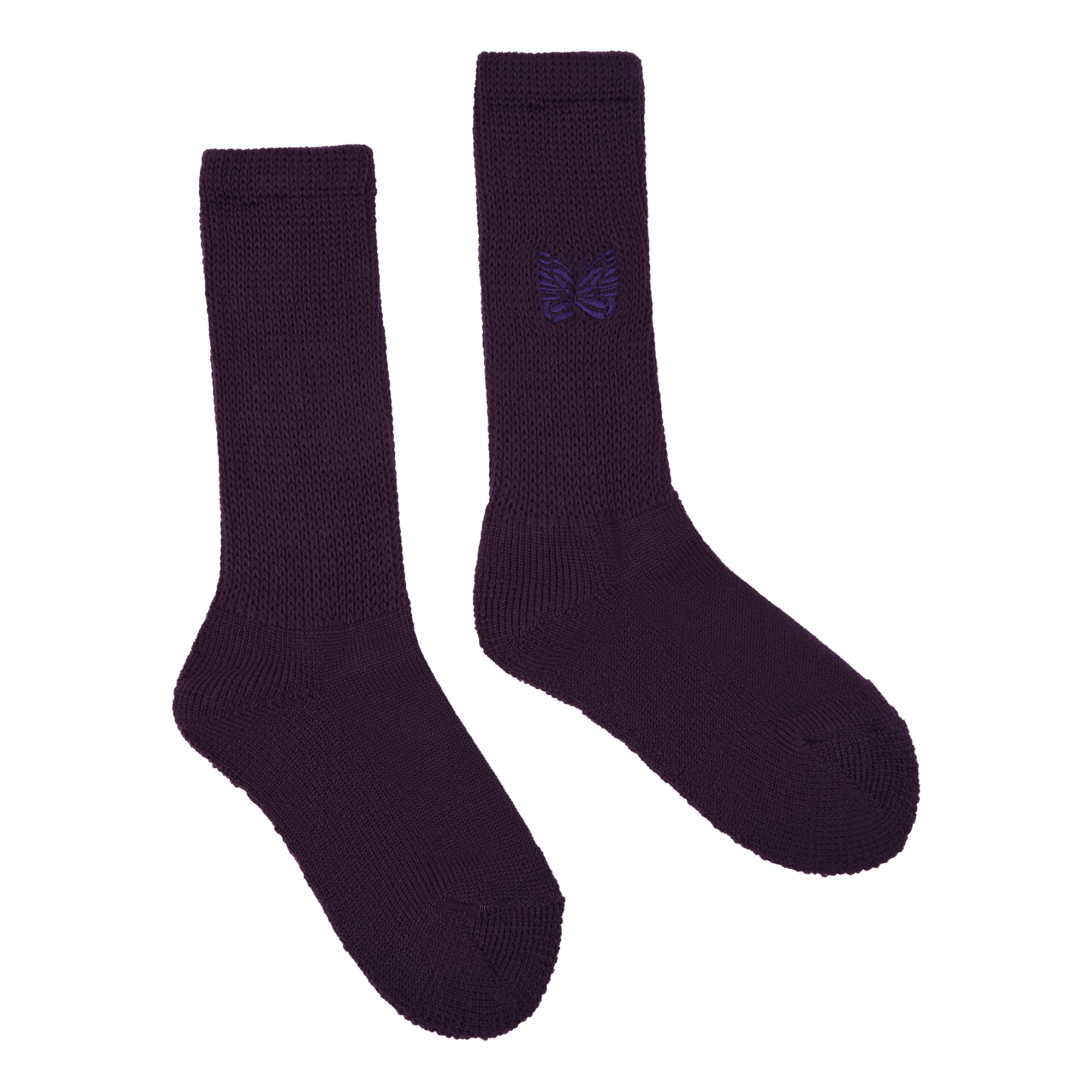 Pile Socks - Merino Wool Purple