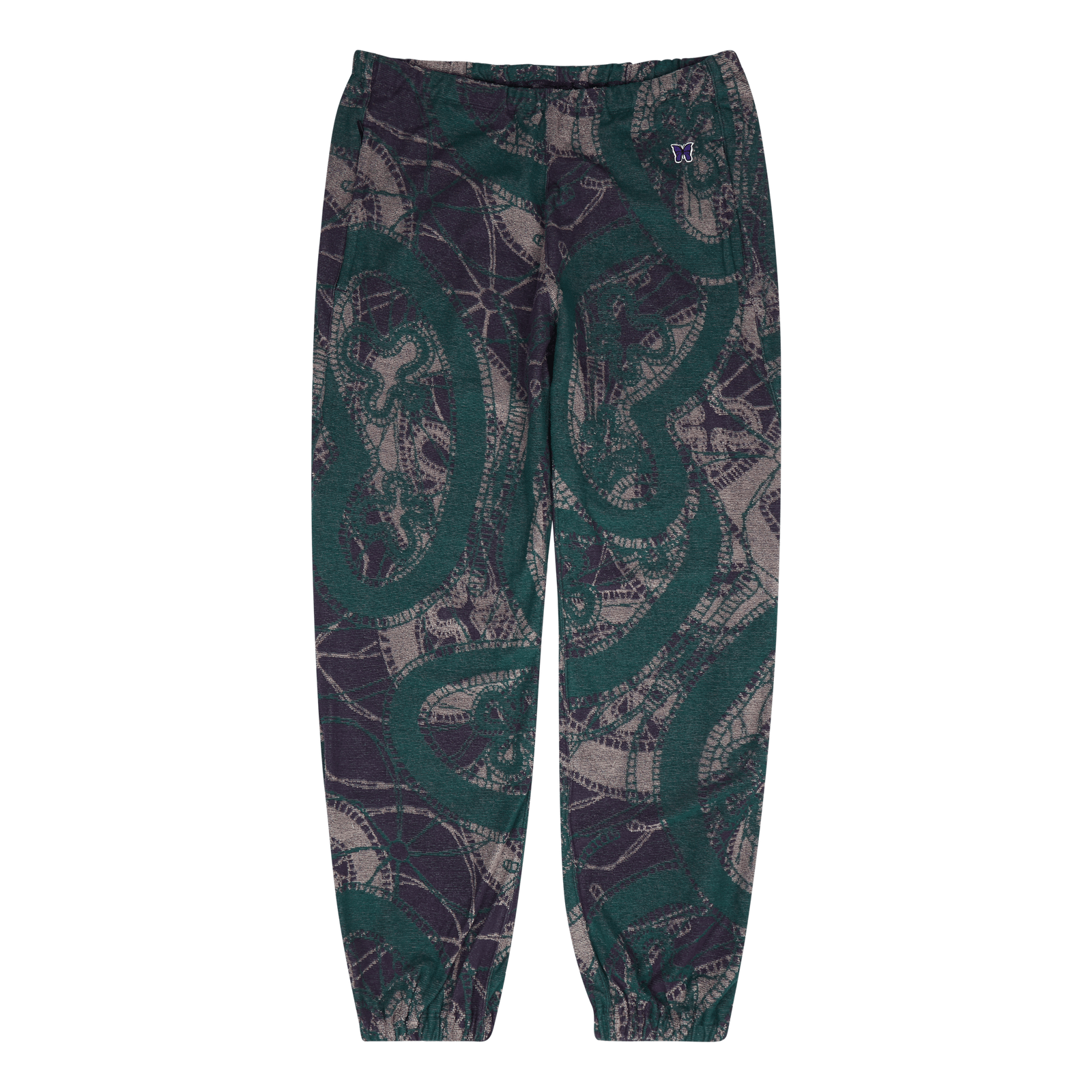 Zipped Sweat Pant - Papillon P Purple