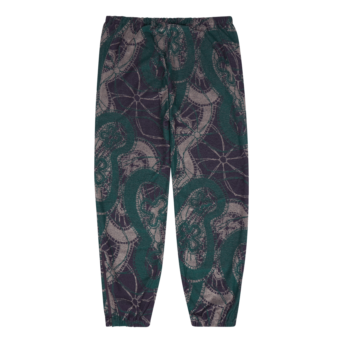 Zipped Sweat Pant - Papillon P Purple