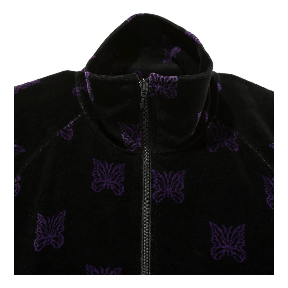 Track Jacket - C/pe Papillon V Black/purple