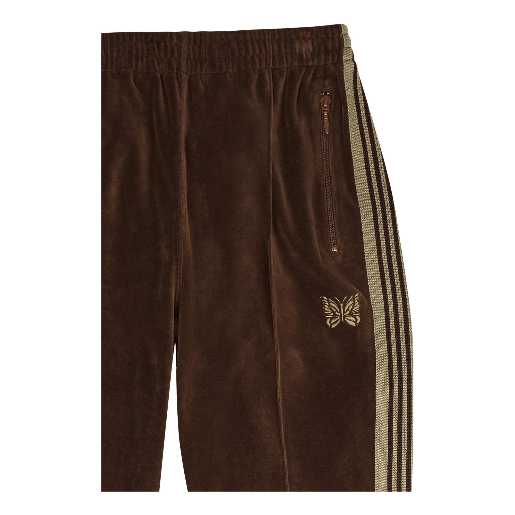 Narrow Track Pant - C/pe Velou Brown